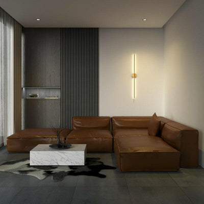 MODERN MINIMALIST ROUND WALL SCONCE