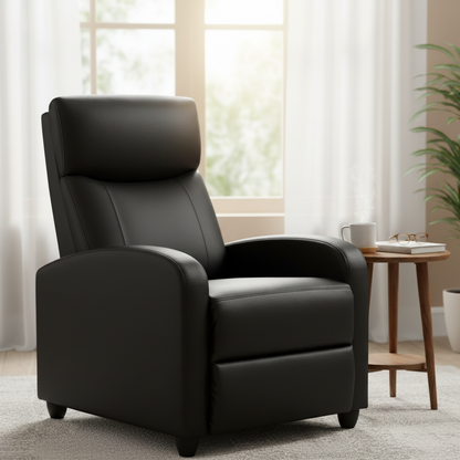 Modern Fabric Recliner Sofa - Comfort Meets Style - detail view