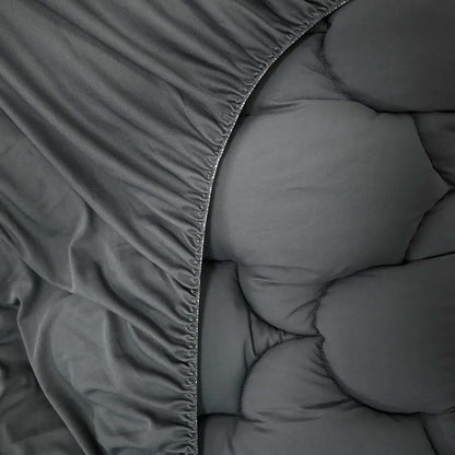 Quilted Bed Protection Pad - Breathable & Durable Mattress Topper - lifestyle shot